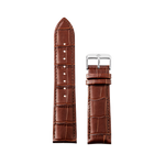 Brown Crocodile Leather Strap for Men