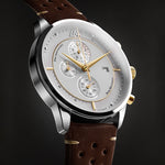 Matthew Mercury Chronograph Watch with 18k gold
