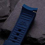 FKM Rubber Blue Strap for Men