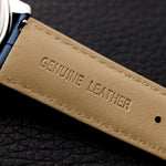 Blue Leather Strap for Men