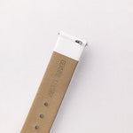 White Leather Strap for women