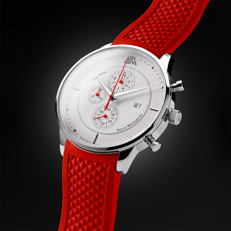 Rubber Red Strap for Men