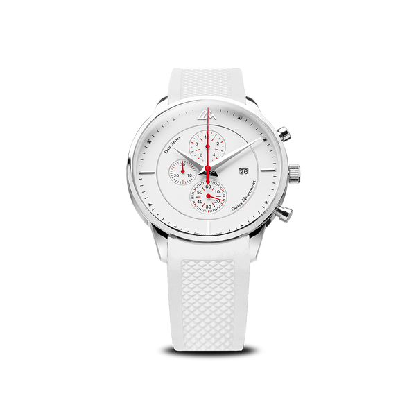 Dan Red Rubber White