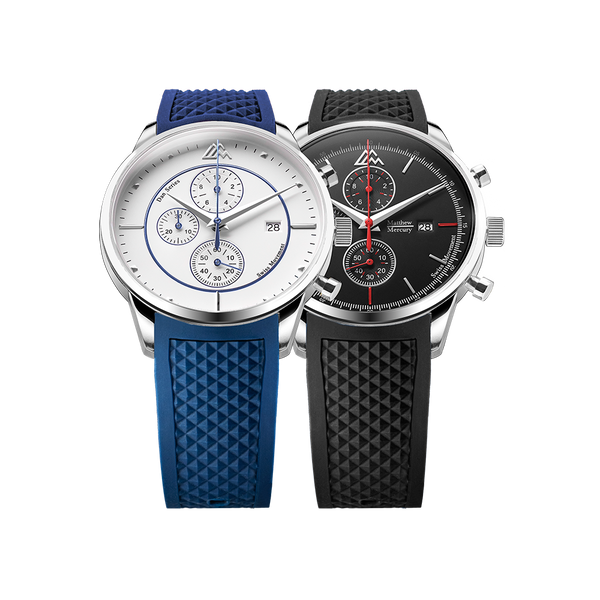 Marry Stainless Steel 40MM Rubber Strap Watch Tissot Seastar 1000 40mm Mens Watch Black Rubber  main image 3