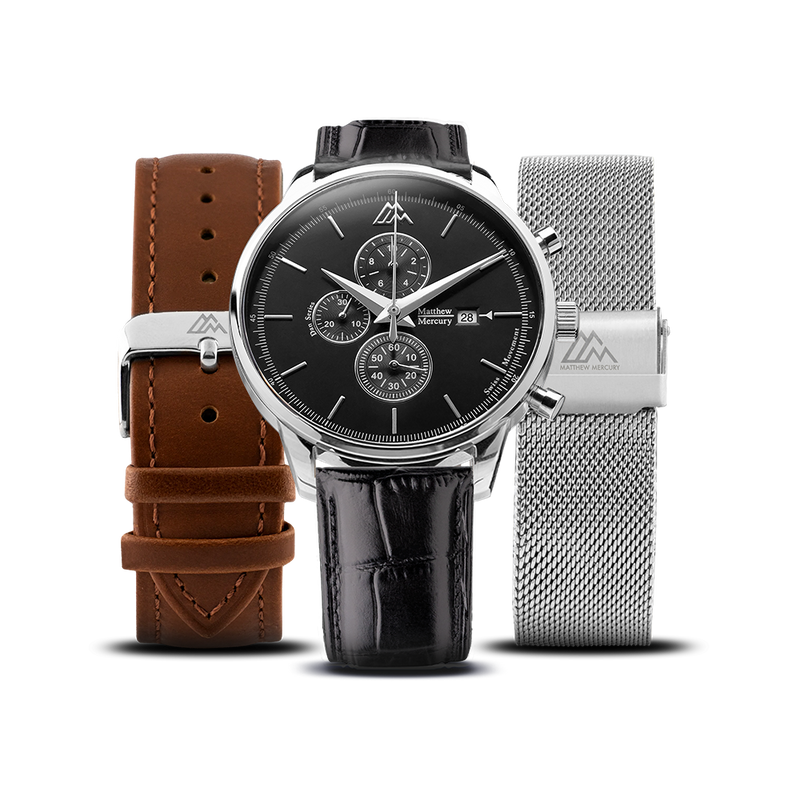 Magnum Black - straps set