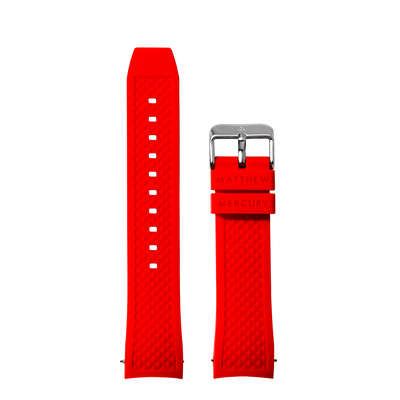 Rubber Red Strap for Men