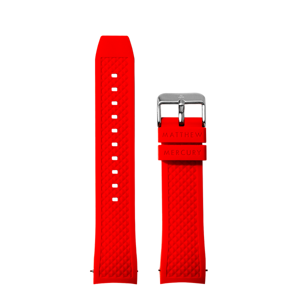 Rubber Red Strap for Men