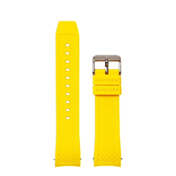 Rubber Yellow Strap for Men
